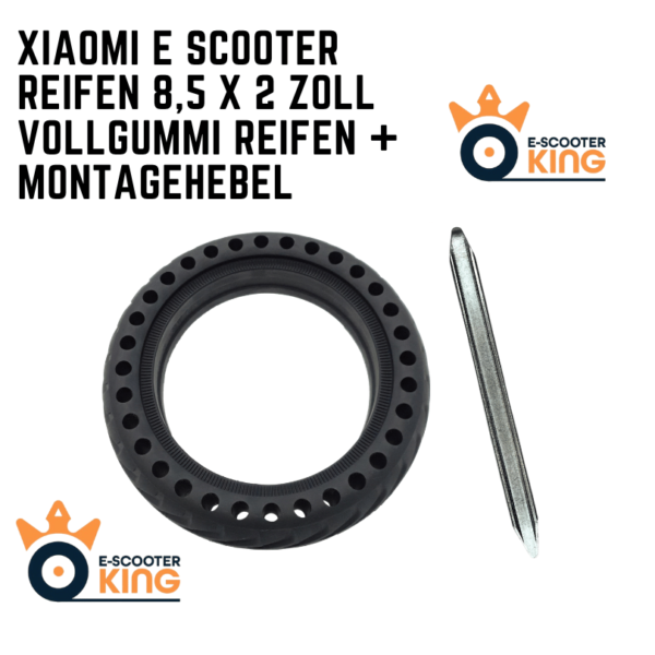 Xiaomi-E-Scooter-Reifen-85-x-2-Zoll-Vollgummi-Reifen-Montagehebel.